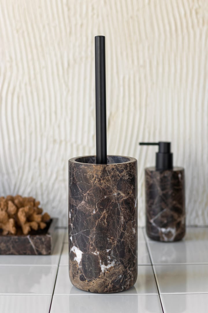 Marble toalettbørste 36 cm, Brun Mette Ditmer