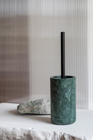 Marble toalettbørste 36 cm - Dark forest - Mette Ditmer