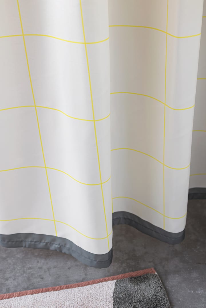 Mesh dusjforheng 150x200 cm, Yellow Mette Ditmer
