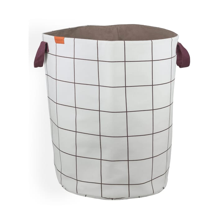 Mesh vaskekurv Ø40x50 cm, Brown-Off-white Mette Ditmer