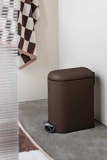 Mini-Walther pedalbøtte 5 L - Brown - Mette Ditmer