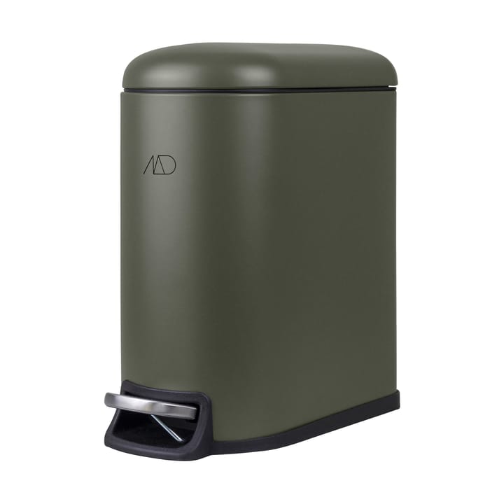 Mini-Walther pedalbøtte 5 L - Dark olive - Mette Ditmer