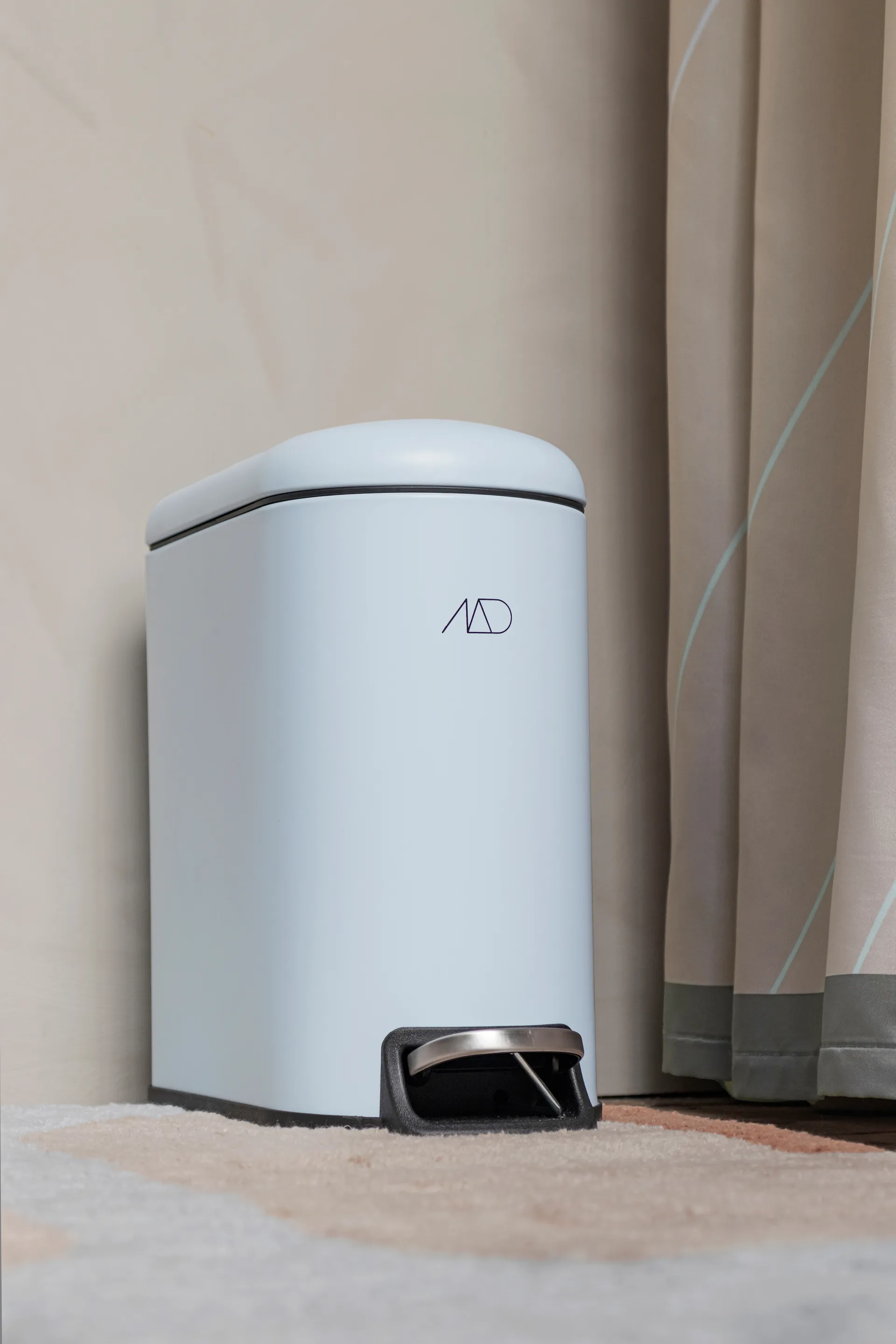 Mini-Walther pedalbøtte 5 L, Light blue Mette Ditmer