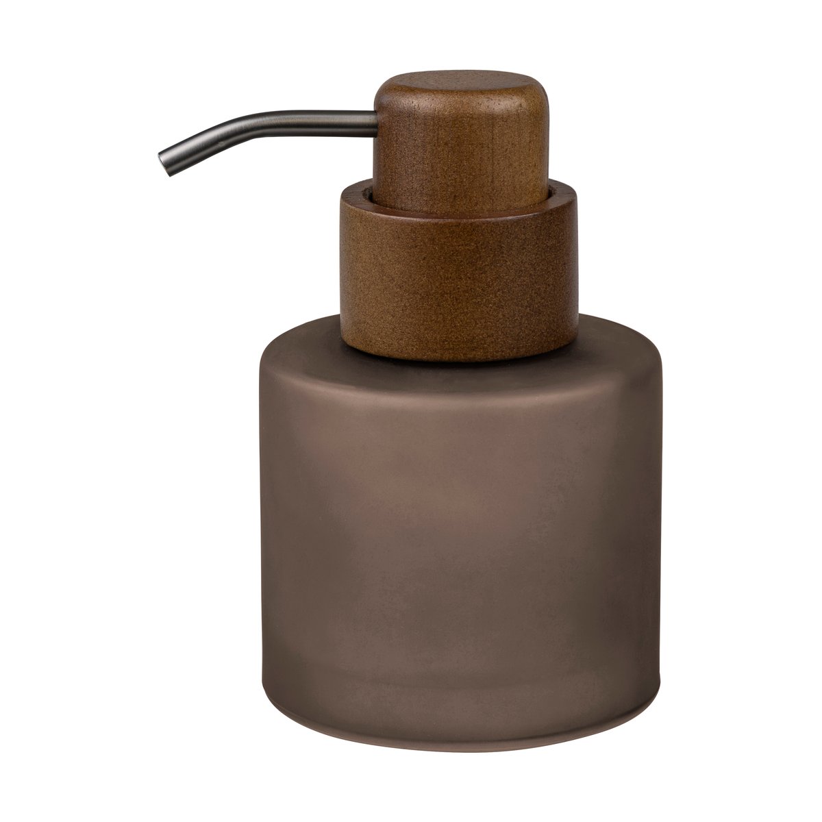 Mette Ditmer Modest såpepumpe lav Walnut | Skandinavisk Design | Såpedispensere & Såpekopper | Brun