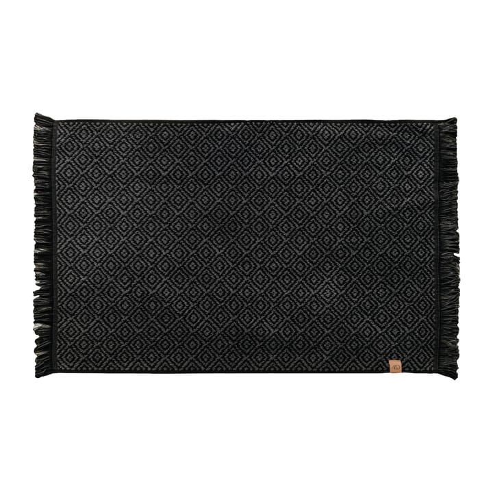 Morocco baderomsmatte 50 x 80 cm, Black-grey Mette Ditmer