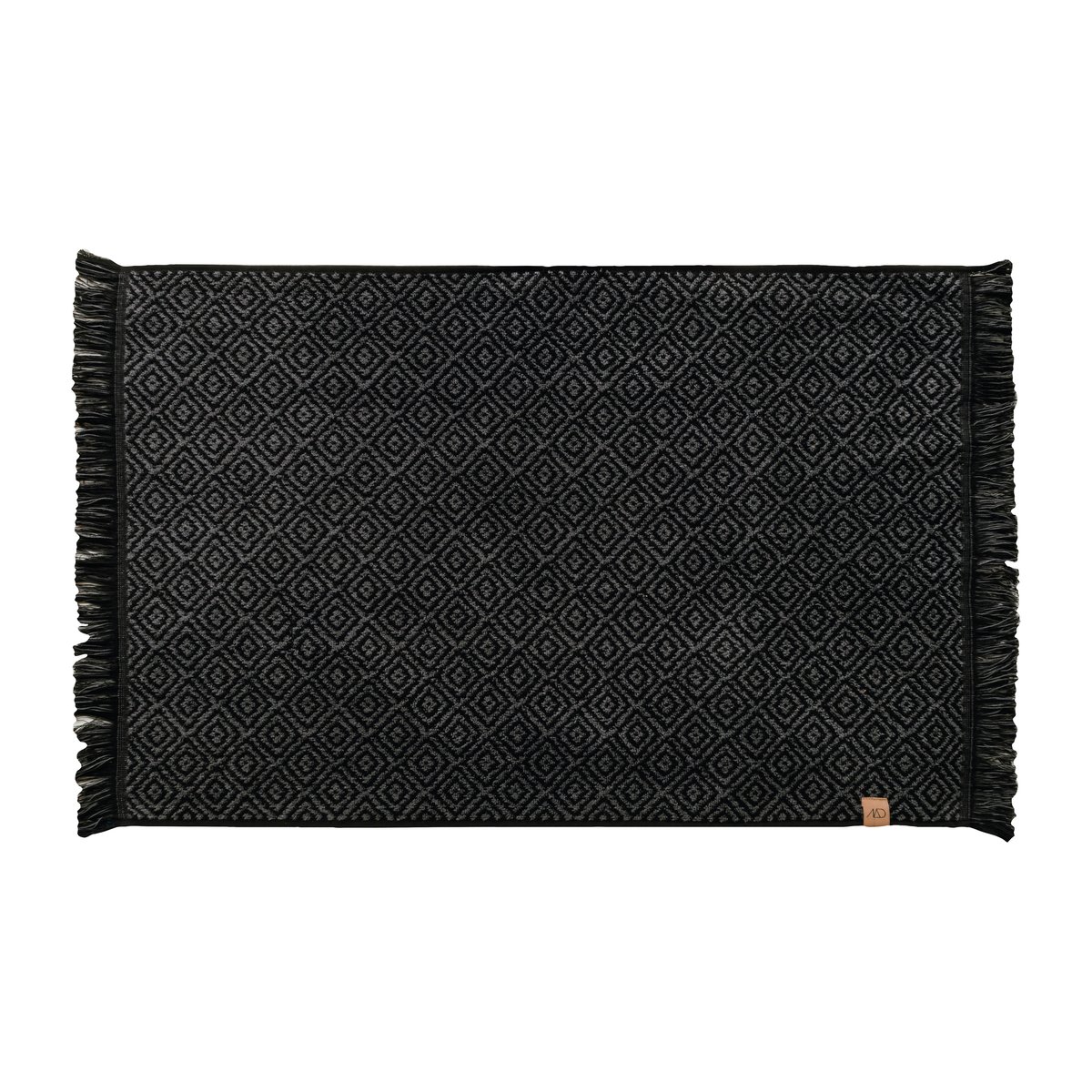 Bilde av Mette Ditmer Morocco baderomsmatte 50 x 80 cm Black-grey
