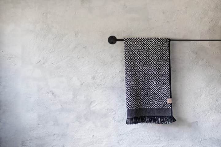 Morocco håndkle 70 x 140 cm - Black-white - Mette Ditmer