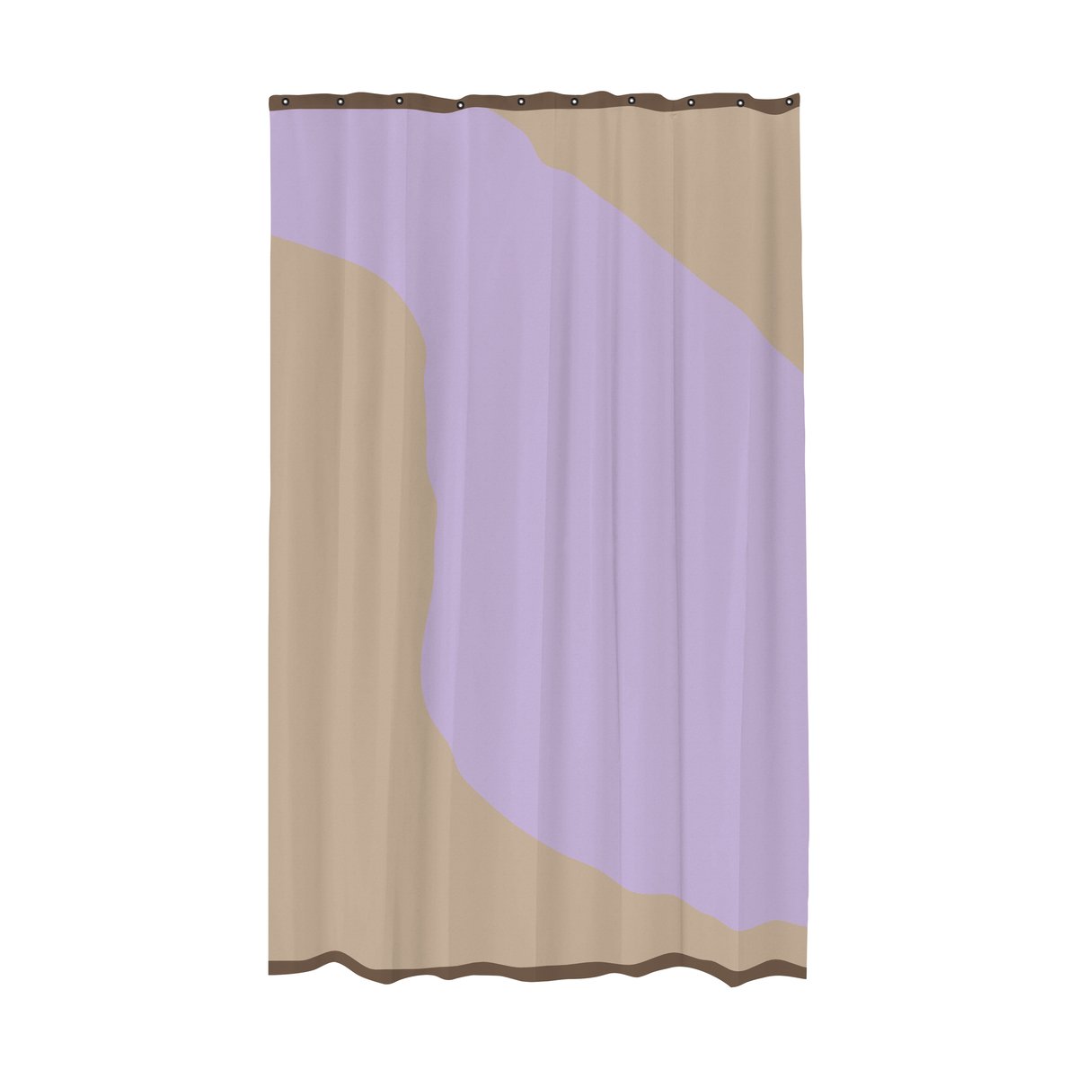 Nova Arte dusjforheng 150 x 200 cm Sand-lilac