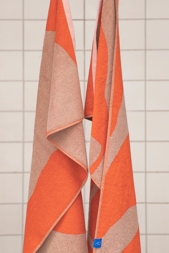 Nova Arte gjestehåndkle 40 x 55 cm 2-pakning - Latte-orange - Mette Ditmer