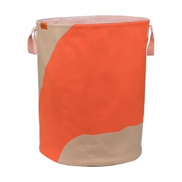 Nova Arte vaskekurv 40 x 40 x 50 cm - Latte-orange - Mette Ditmer