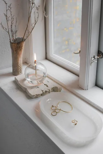 Opal brett - Linen, 14x25,5 cm - Mette Ditmer