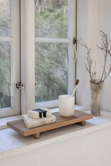 Opal tannbørsteholder - Linen - Mette Ditmer