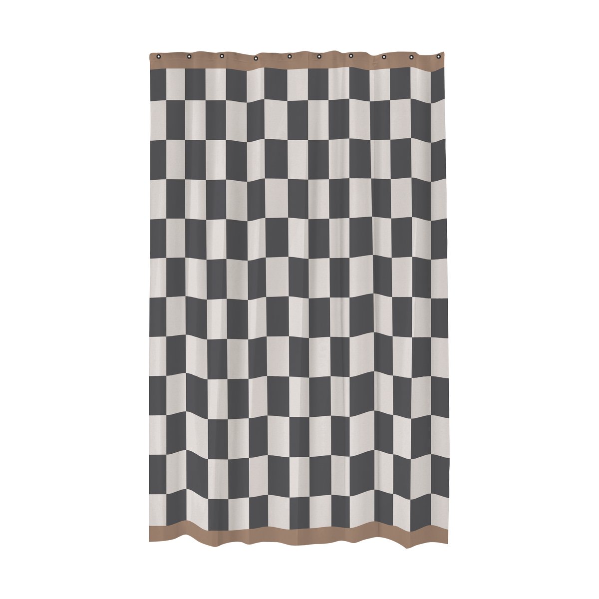 Mette Ditmer Retro dusjforheng 150x200 cm Dark grey