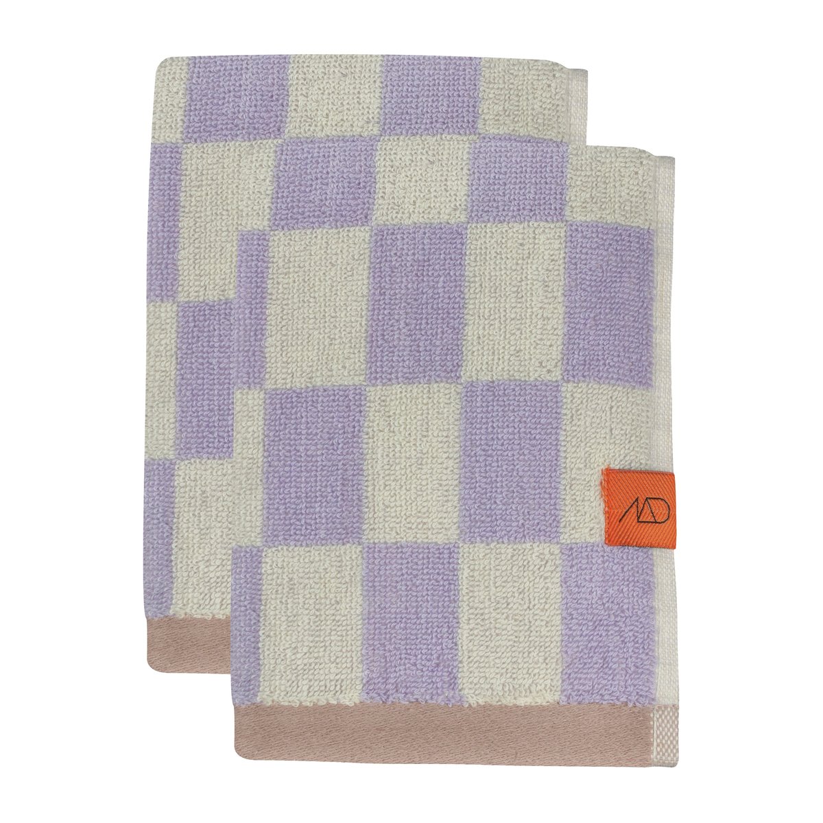 Bilde av Mette Ditmer Retro gjestehåndkle 40x55 cm 2-pk Lilac