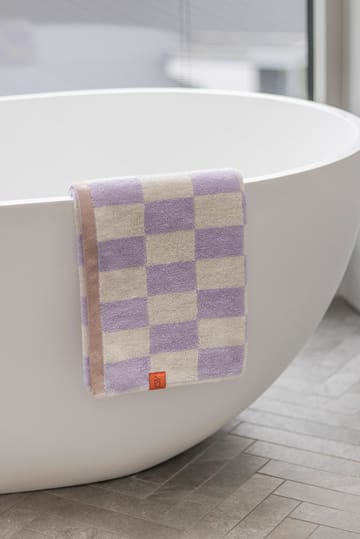 Retro håndkle 70x133 cm - Lilac - Mette Ditmer