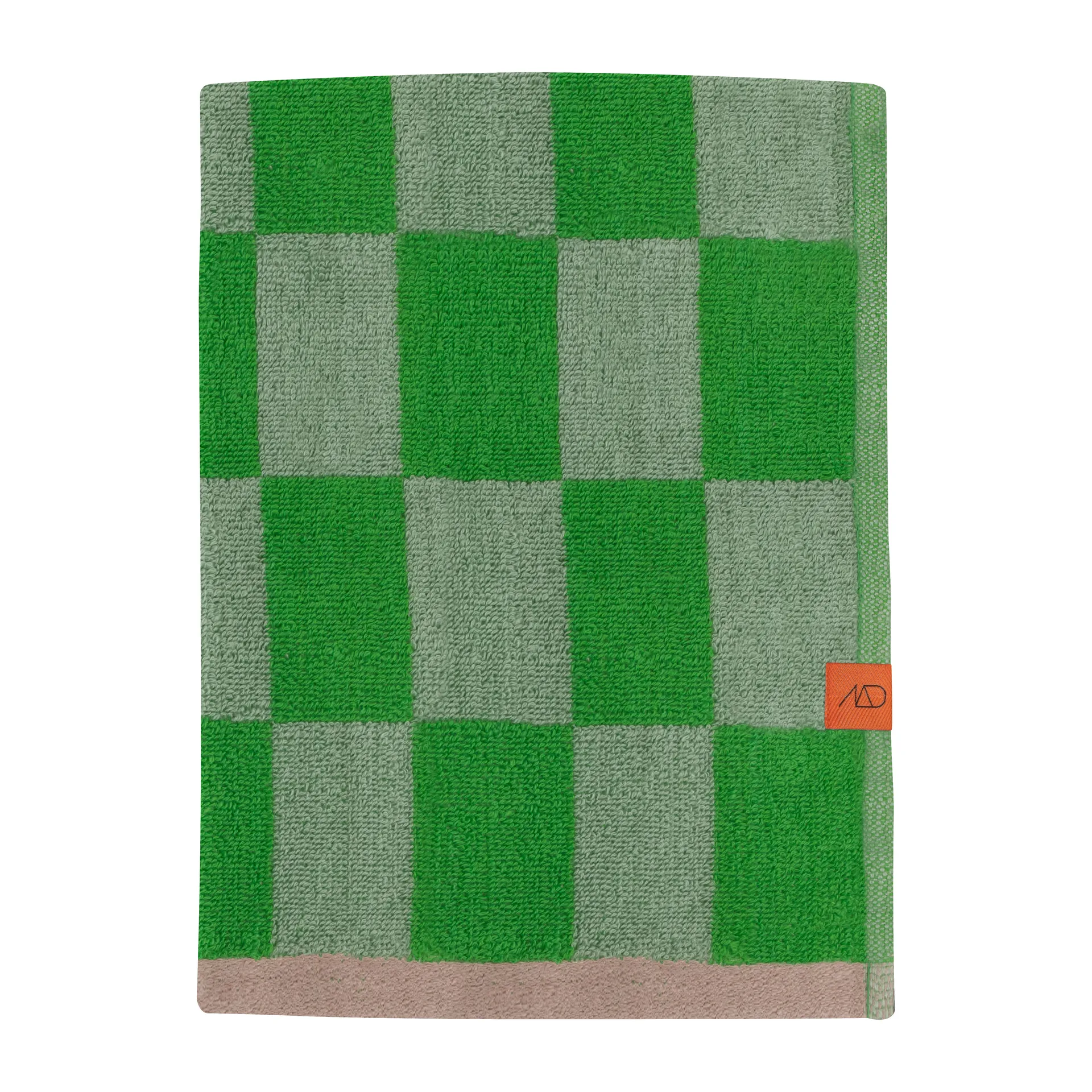Retro håndkle, Classic green, 70x133 cm Mette Ditmer