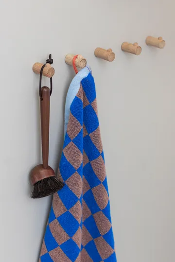 Retro håndkle - Cobalt, 40x55 cm, 2-stk - Mette Ditmer