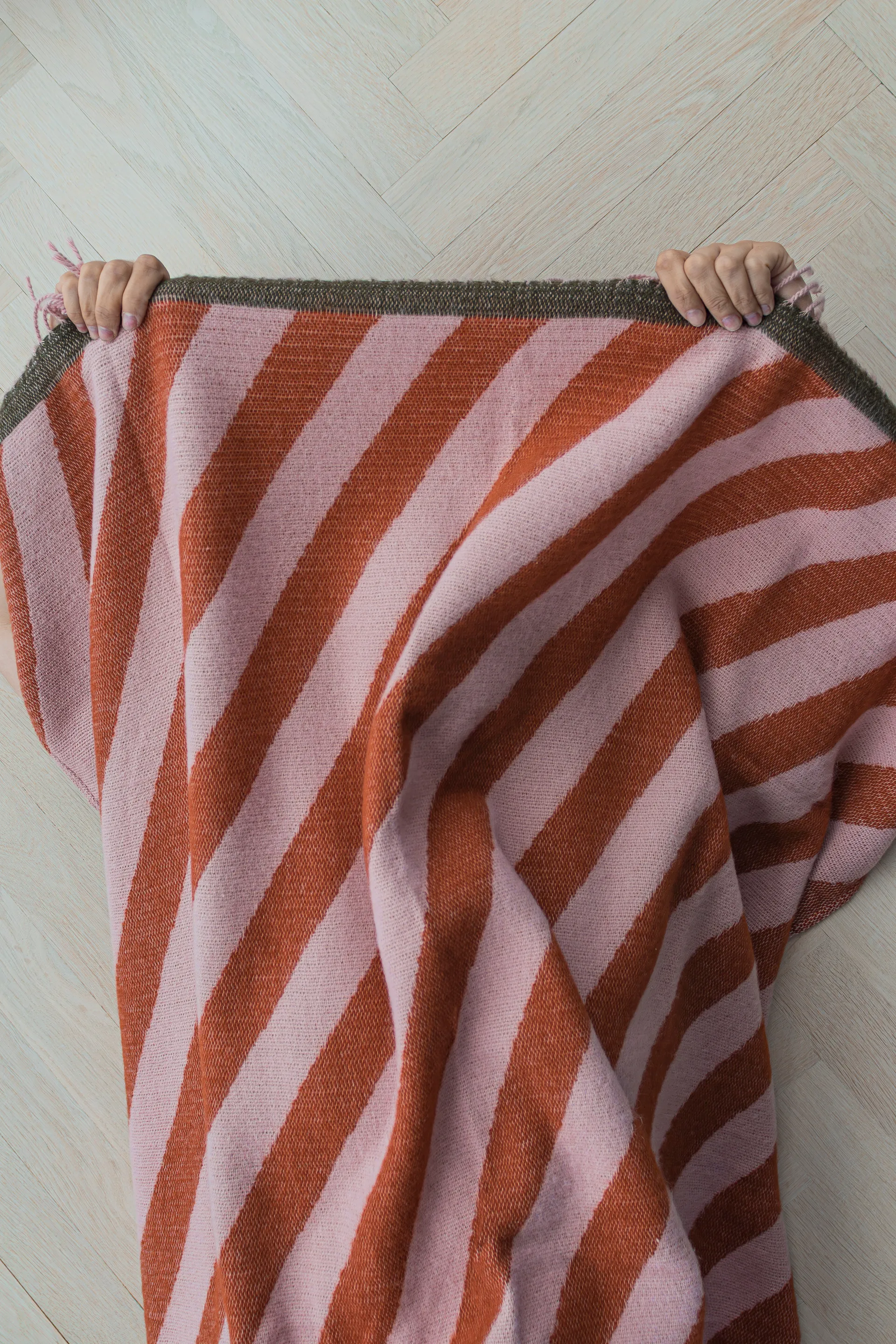 Retro pledd 125x170 cm, Rust Mette Ditmer