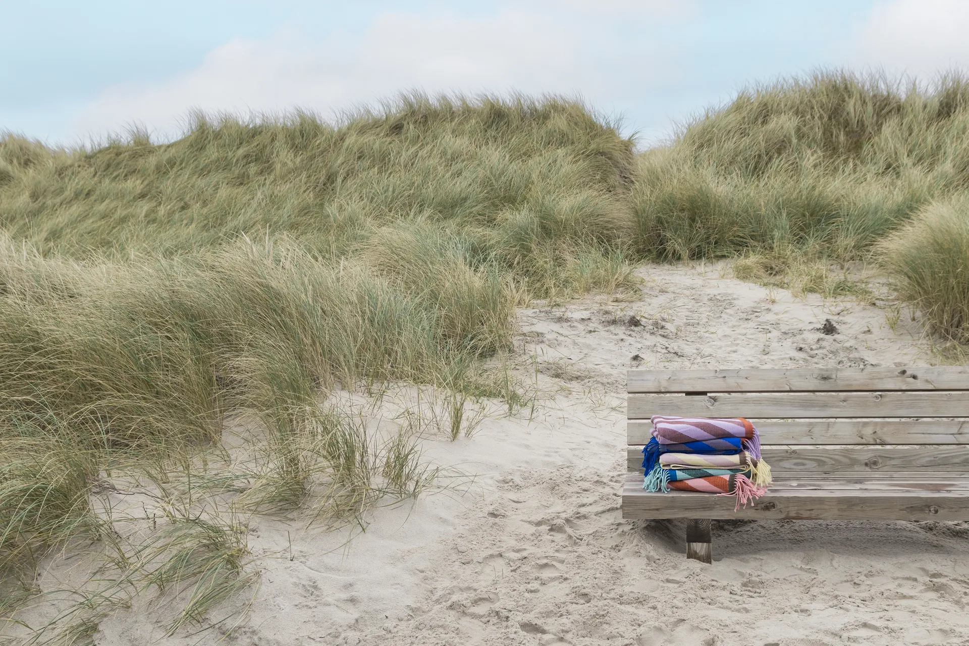 Retro pledd 125x170 cm, Rust Mette Ditmer