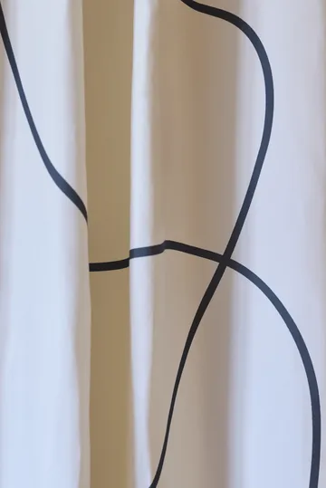 Shadow dusjforheng - Hvit, 150x200 cm - Mette Ditmer