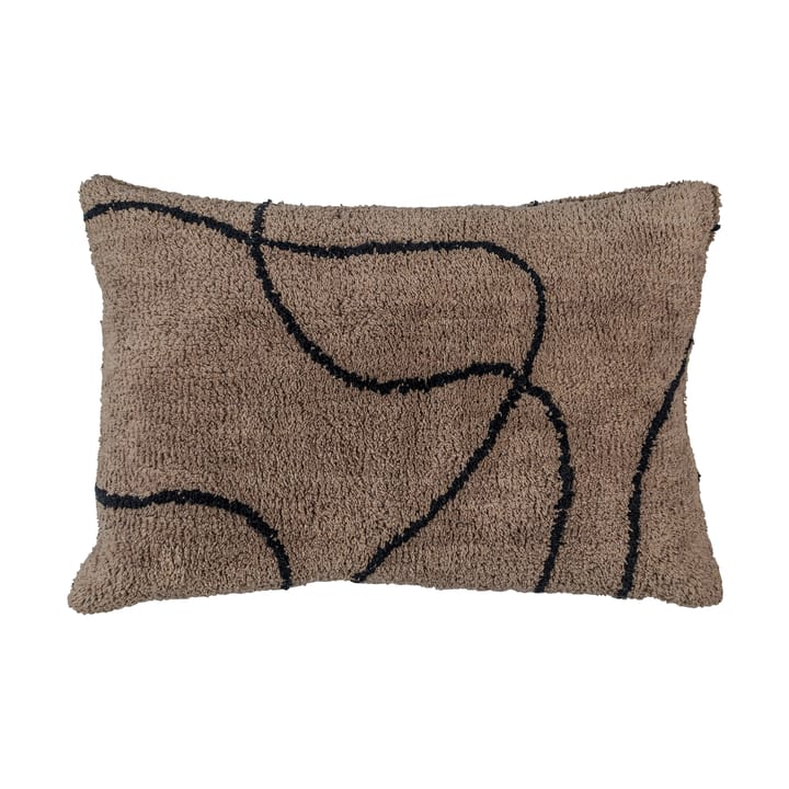 Shadow tuftet putetrekk 40x60 cm - Brown - Mette Ditmer