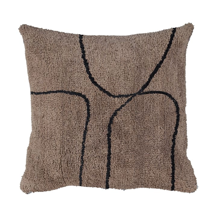 Shadow tuftet putetrekk 50x50 cm - Brown - Mette Ditmer