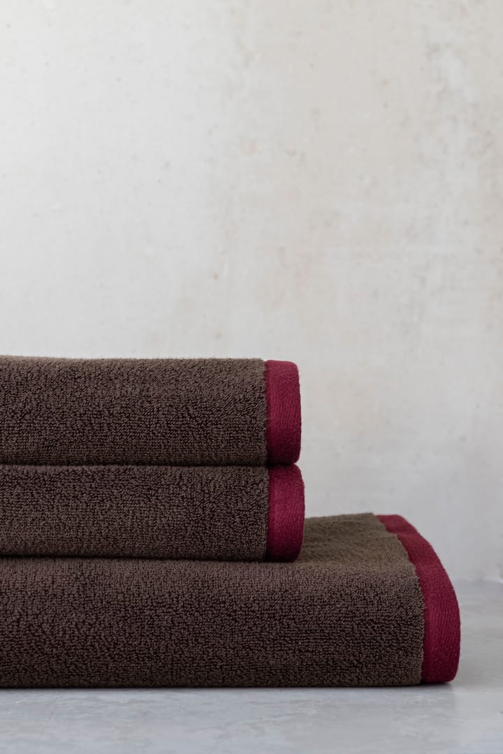Soft badehåndkle 70x133 cm, Brown-sand Mette Ditmer