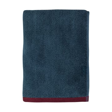 Soft badehåndkle 70x133 cm - Midnight blue-light grey - Mette Ditmer
