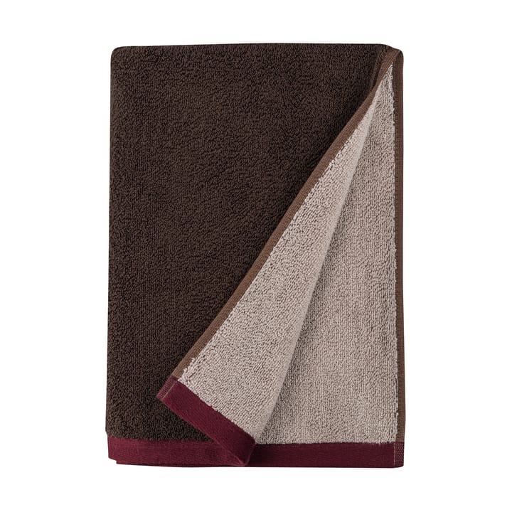 Soft håndkle 50x90 cm - Brown-sand - Mette Ditmer