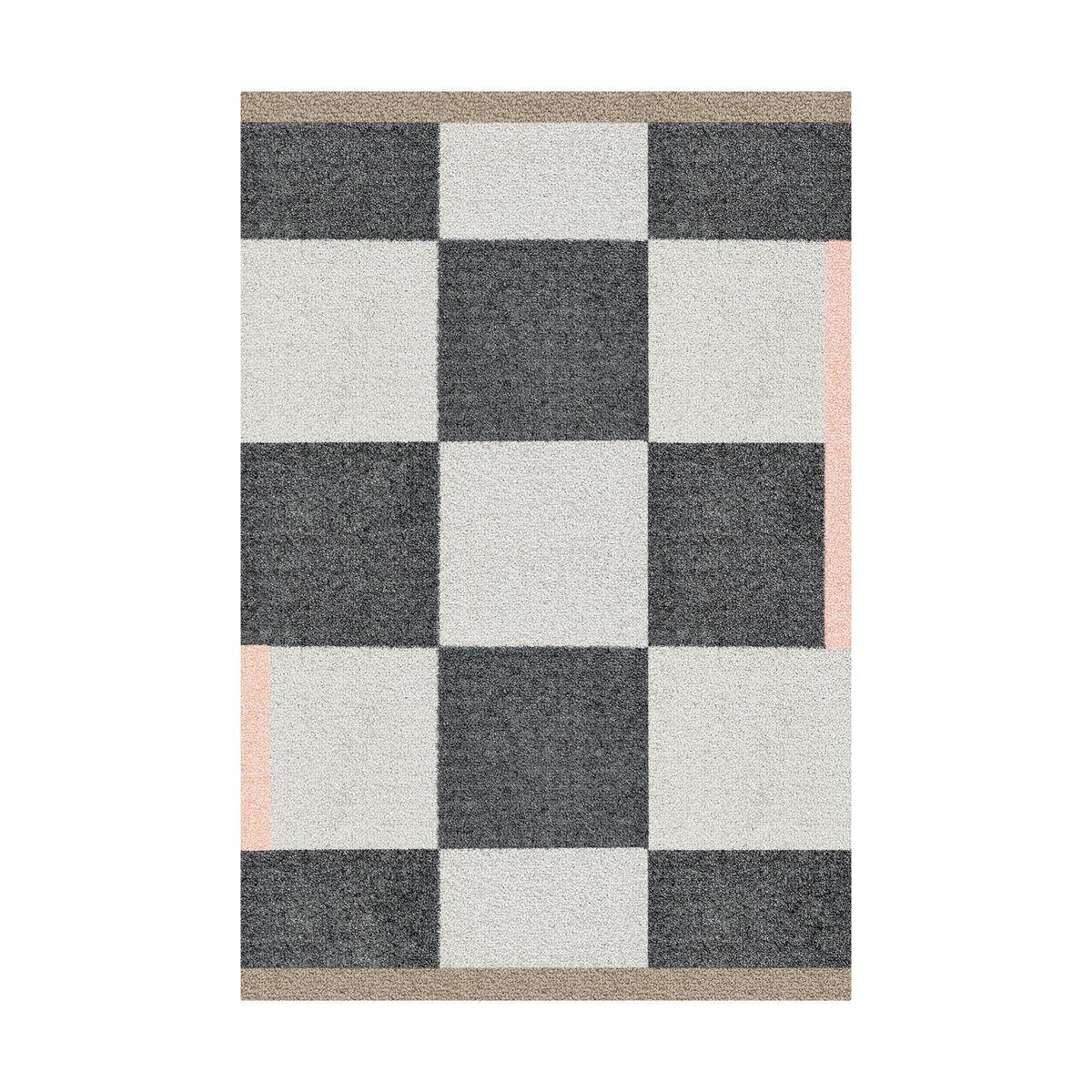 Bilde av Mette Ditmer Square all-arround Dørmatte Dark grey 55x80 cm