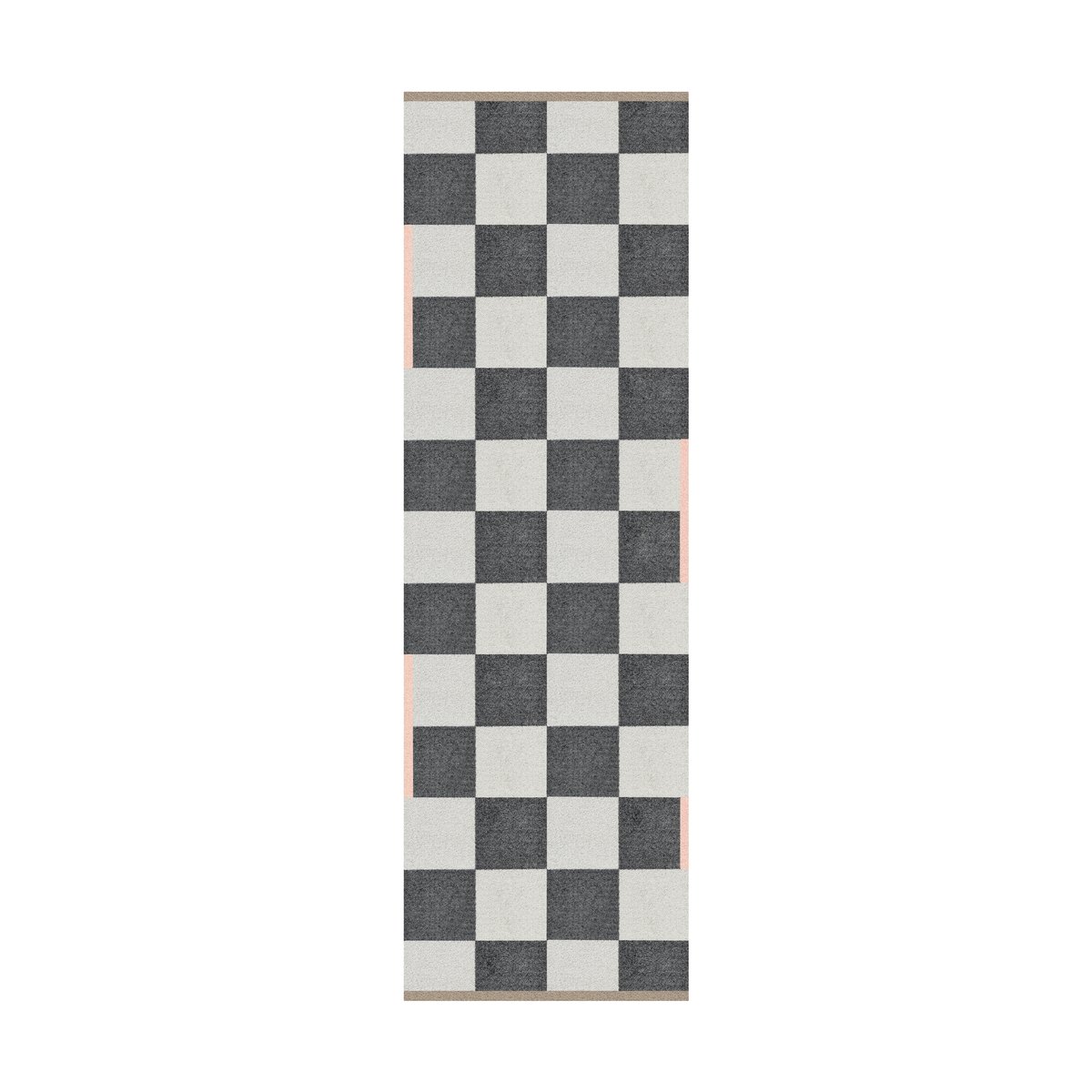 Bilde av Mette Ditmer Square all-arround gangteppe Dark grey 77x240 cm