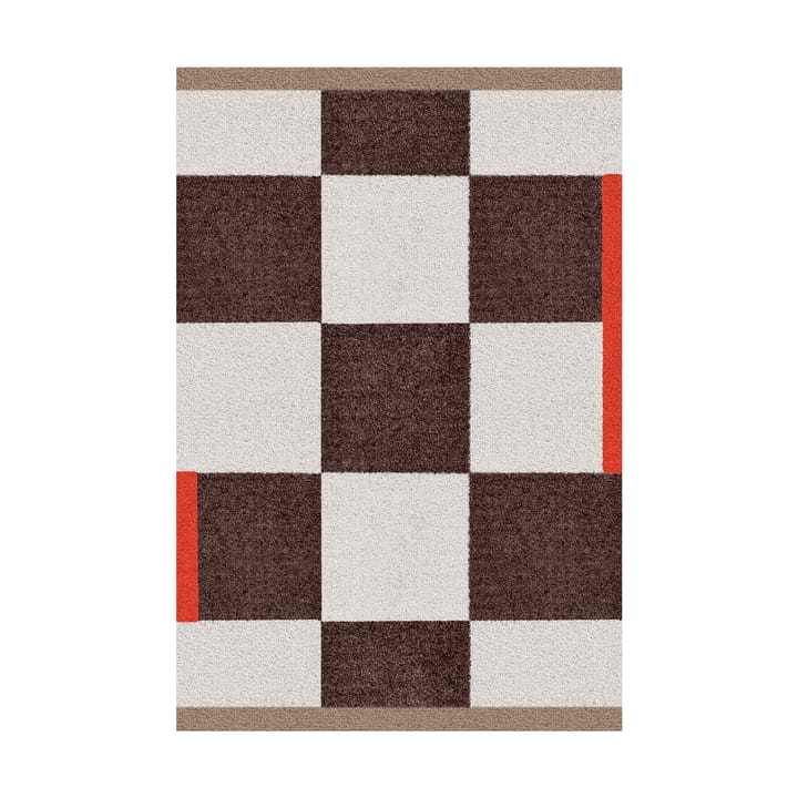 Square all-round teppe small - Brown - Mette Ditmer