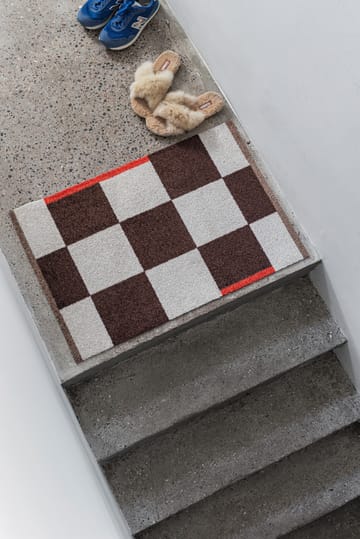 Square all-round teppe small - Brown - Mette Ditmer