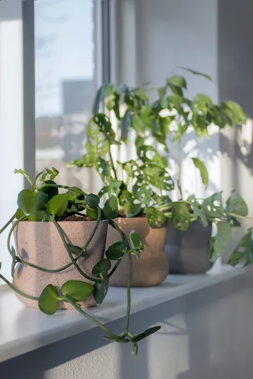 Stone blomsterpotte Ø 17 cm - Blush - Mette Ditmer