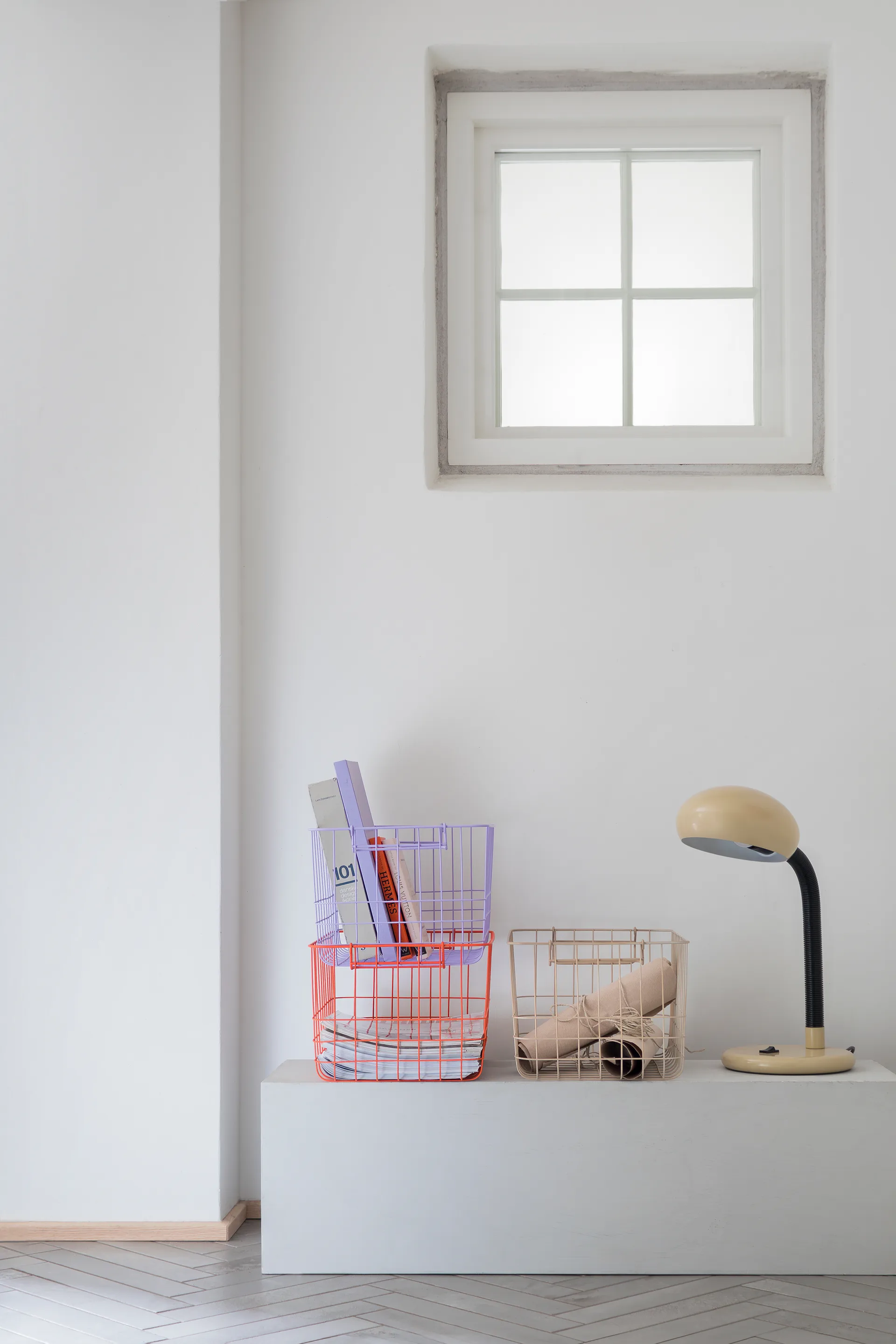 Store-it oppbevaringskurv medium, Sand Mette Ditmer