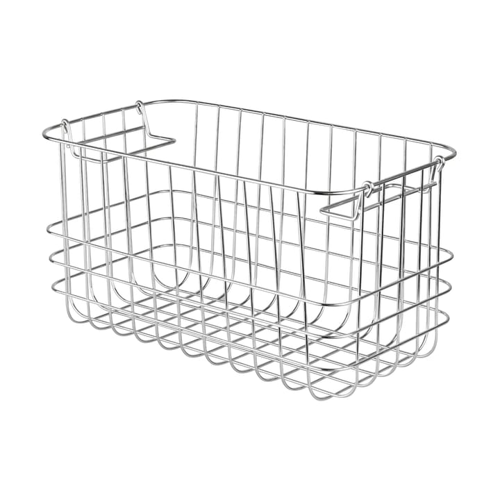 Store-it oppbevaringskurv small - Chrome - Mette Ditmer