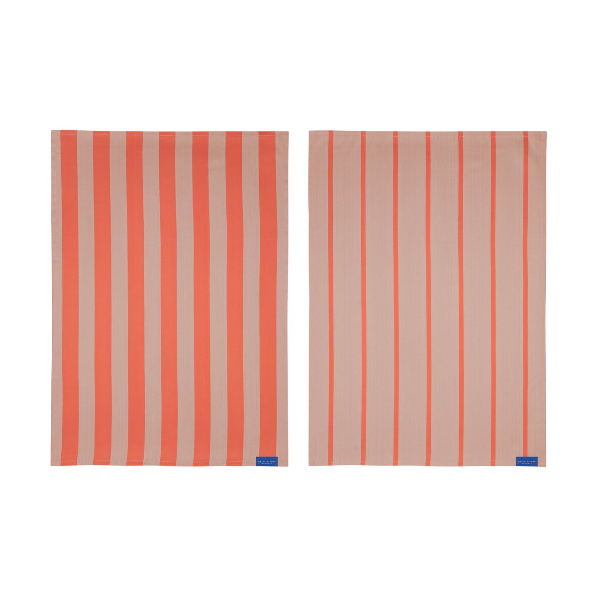 Mette Ditmer Stripes kjøkkenhåndkle 50x70 cm 2-pack Latte