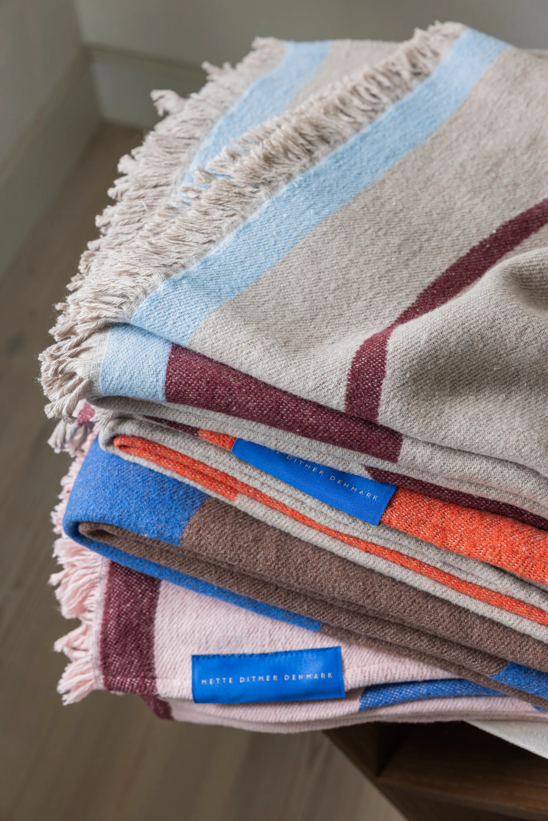 Studio pled, Seashell pink, 130x175 cm Mette Ditmer