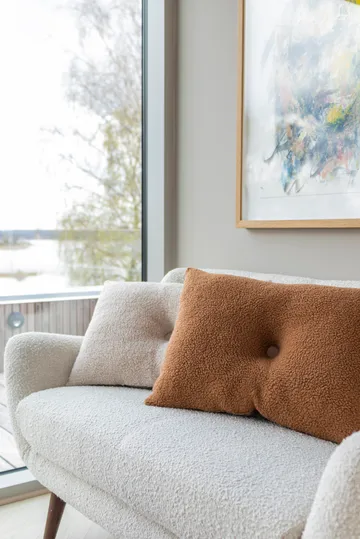 Teddy pute 45 x 60 cm - Bronze-brown - Mette Ditmer