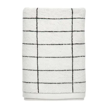 Tile Stone gjestehåndkle 38 x 60 cm 2-pakning - Offwhite-black - Mette Ditmer