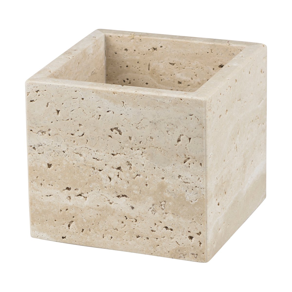 Mette Ditmer Travertin kube 10x10 cm Linen