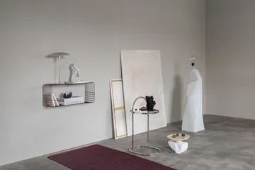 Travertin pidestall - Linen, Ø32x8,5 cm - Mette Ditmer