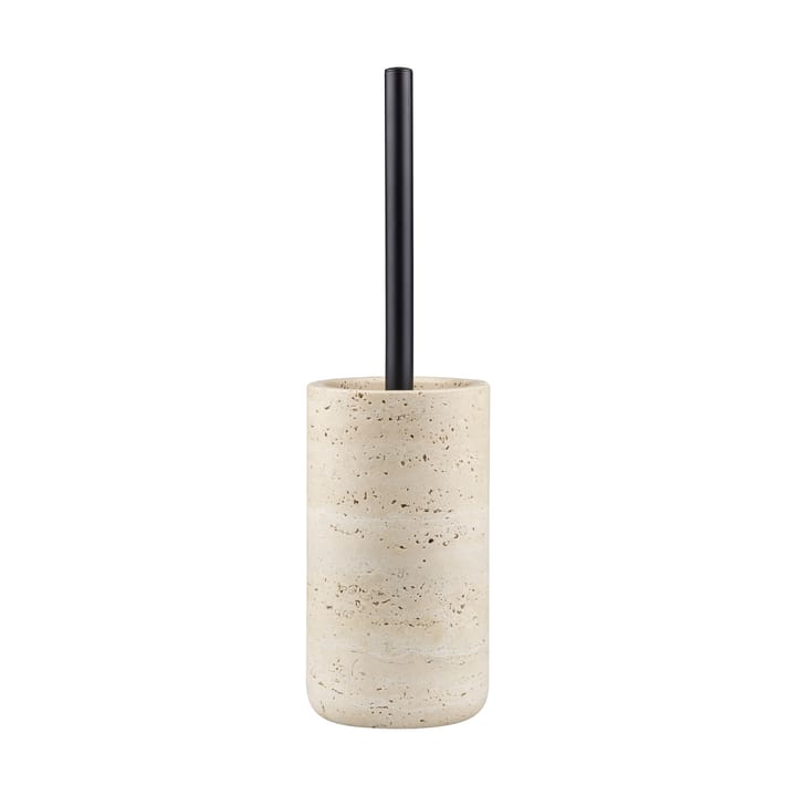 Travertin toalettbørste 36 cm - Linen - Mette Ditmer