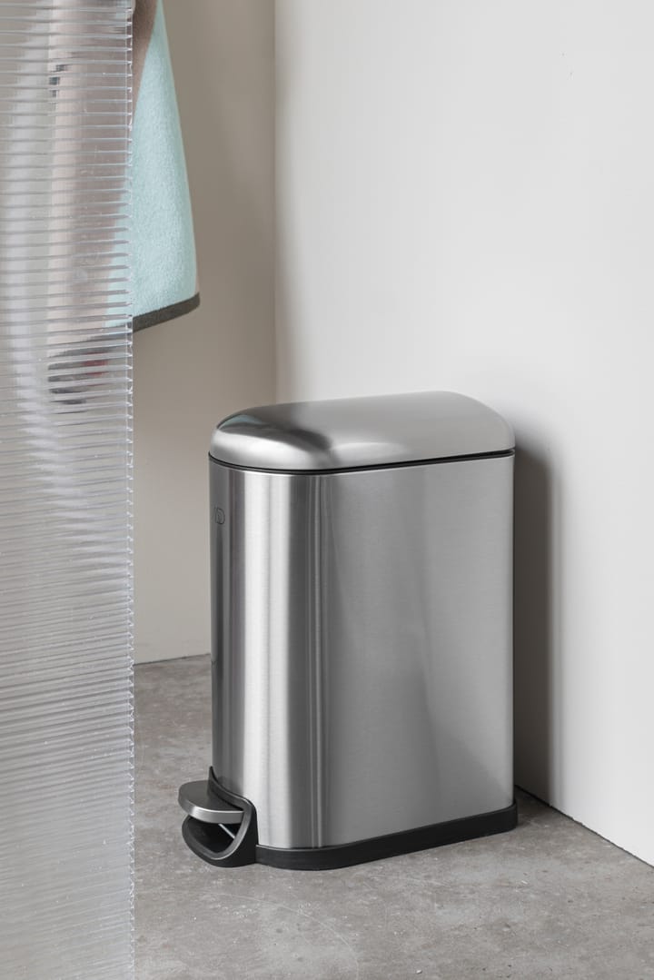 Walther pedalbøtte 10 liter, Steel Mette Ditmer