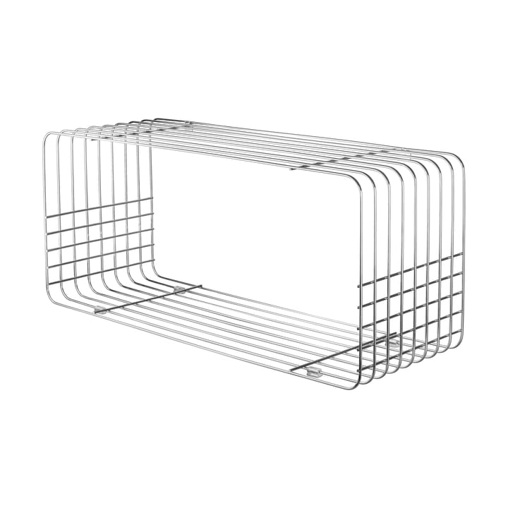 Wire hylle 31x70x26 cm - Chrome - Mette Ditmer