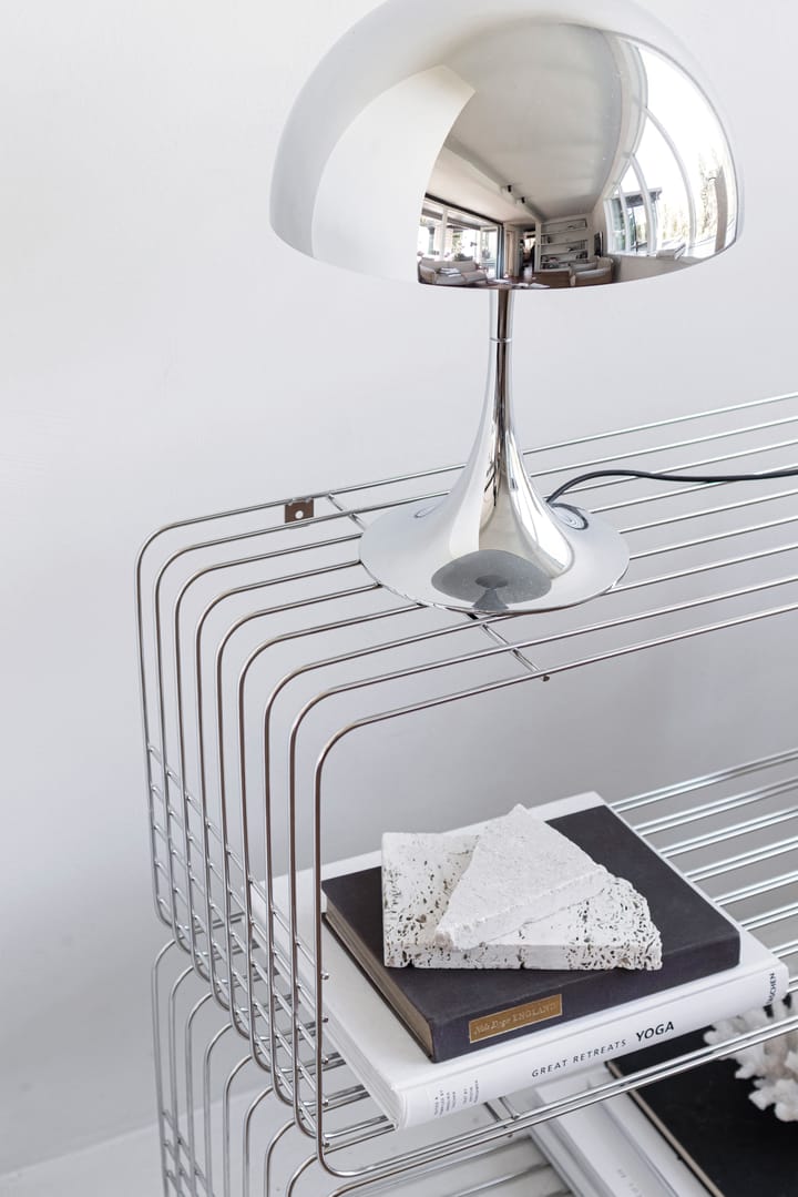 Wire hylle 31x70x26 cm, Chrome Mette Ditmer