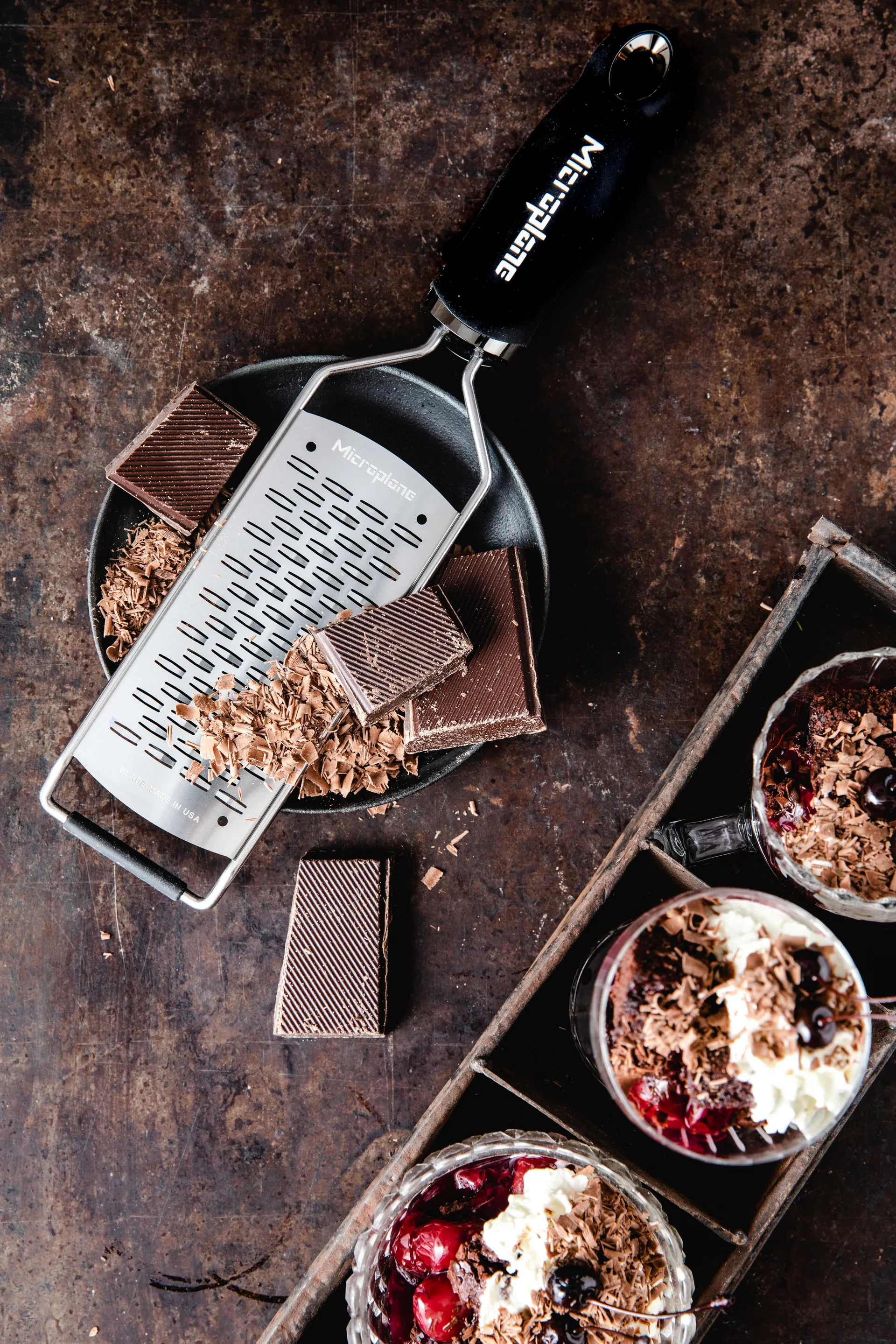 Gourmet båndrivjern 31 cm, Black Microplane