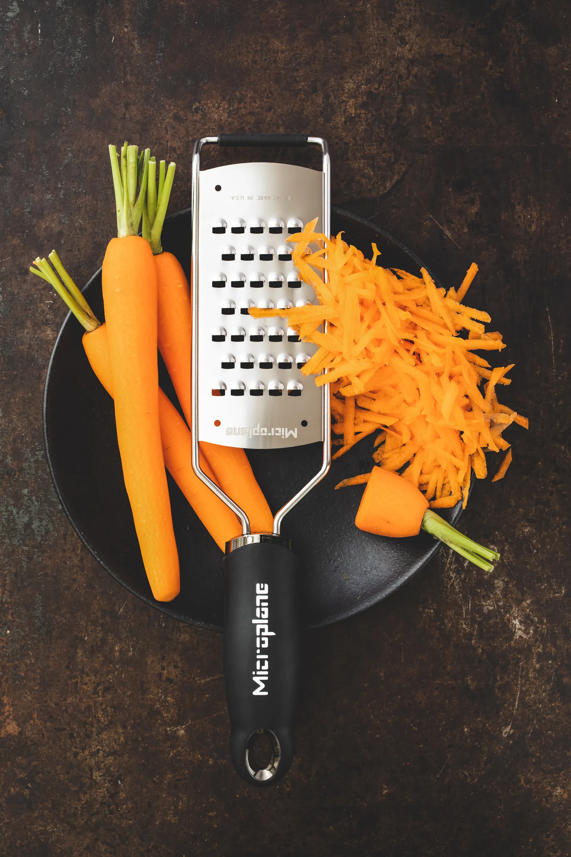 Gourmet ekstra grovt rivjern 31 cm, Black Microplane