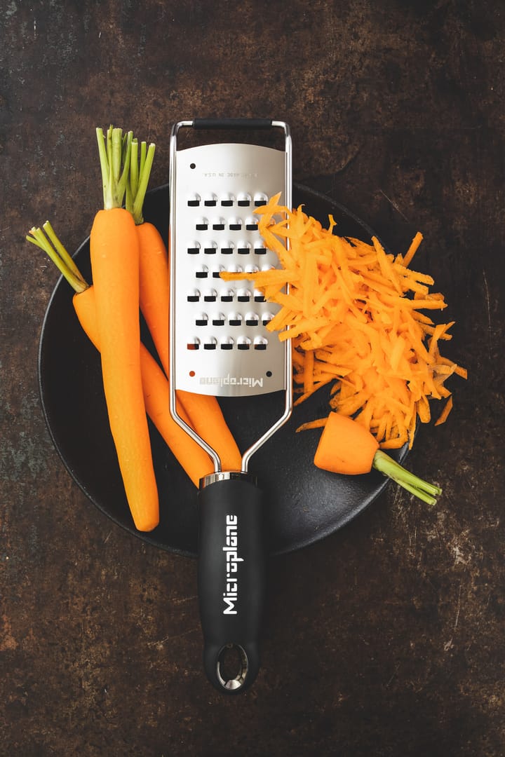 Gourmet ekstra grovt rivjern 31 cm, Black Microplane