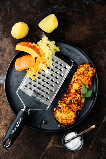 Gourmet ekstra grovt rivjern 31 cm - Black - Microplane